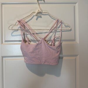 lululemon athletica Pink Strappy Bra